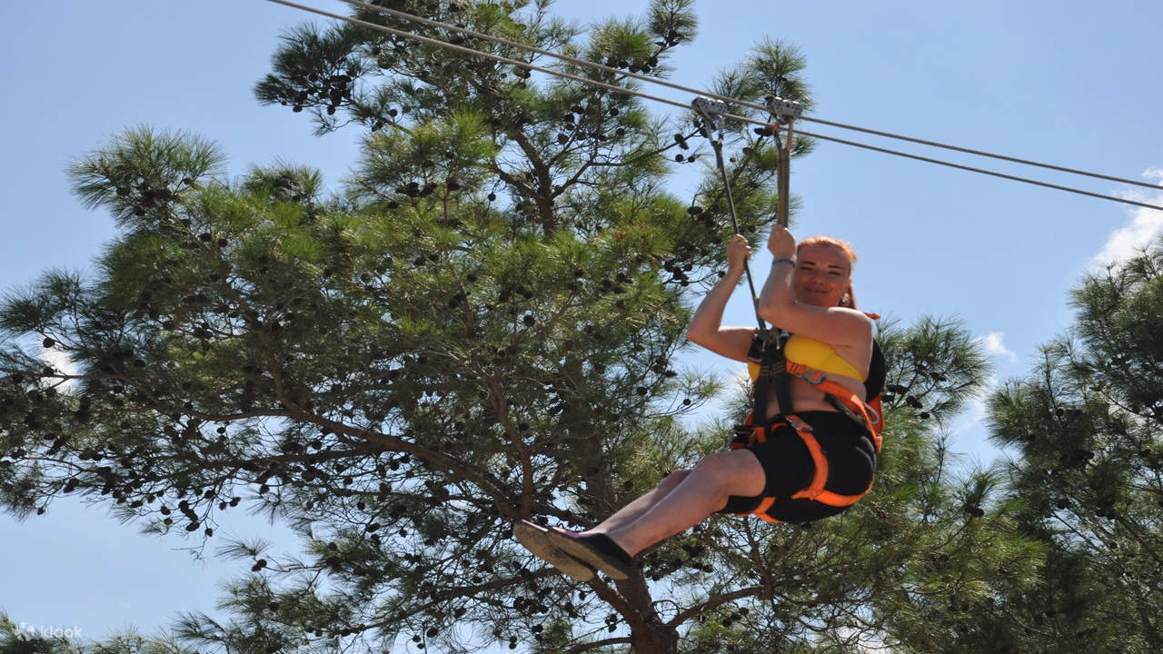 Alanya : ( 3 in 1 ) Combo Rafting : Quad | Jeep | Zipline